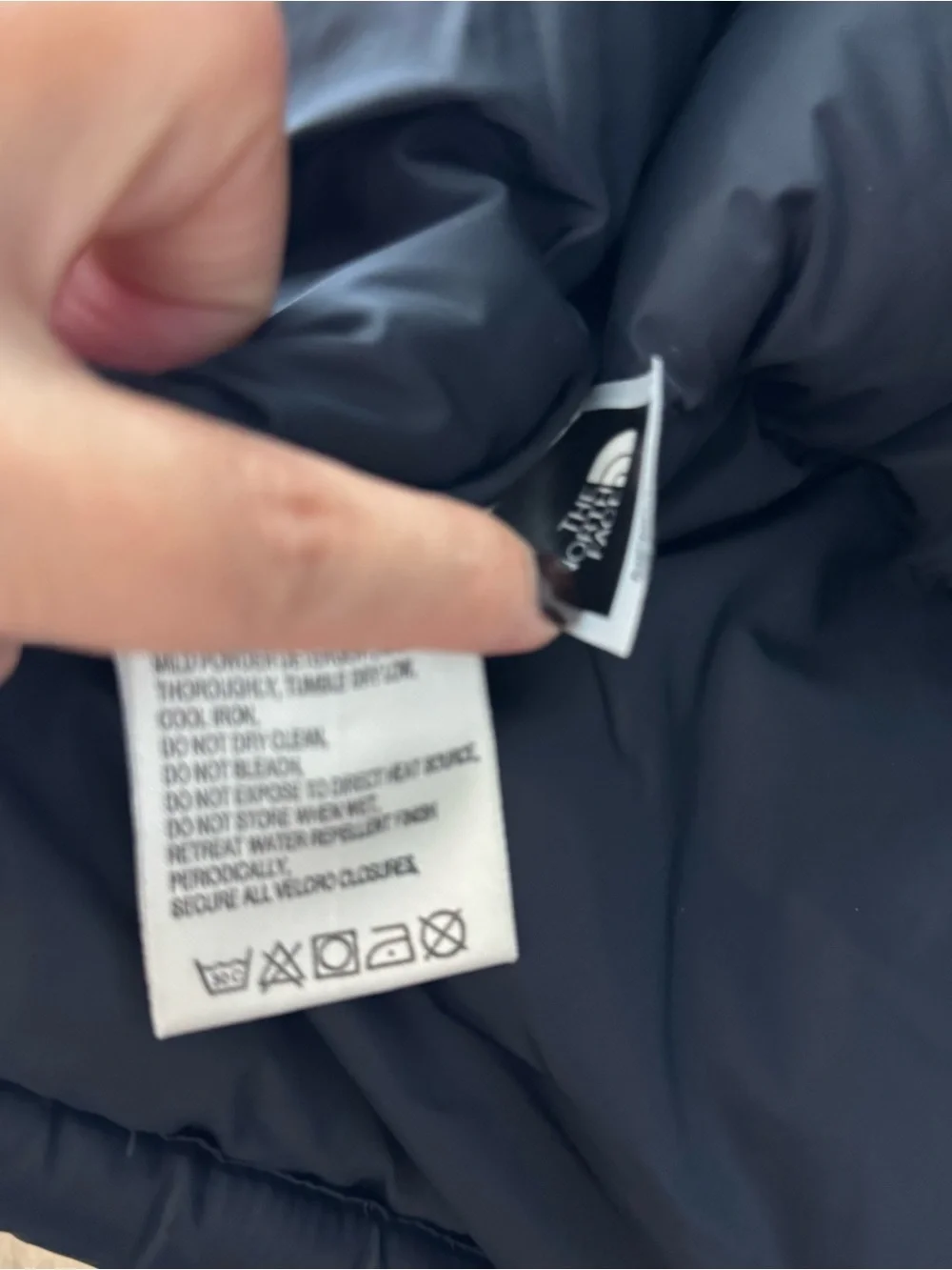 The North Face 1996 Retro Nuptse Vest Puffer Vest 700 Goose Down Black
